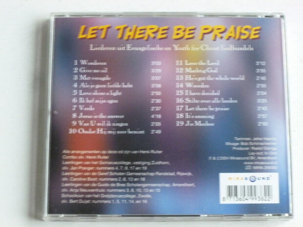 Let There be Praise - Liederen uit Evangelische en Youth for Christ Liedbundels