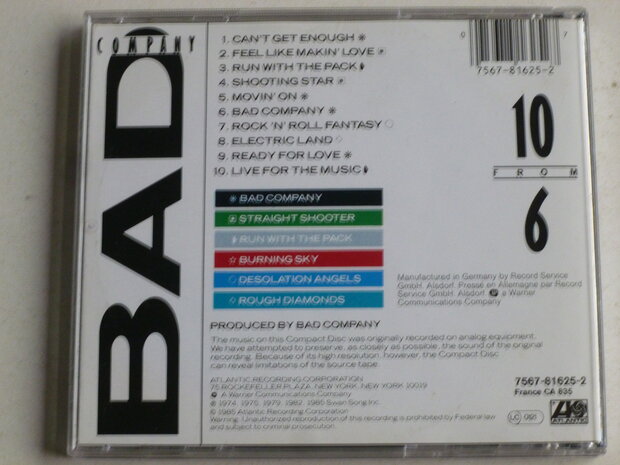 Bad Company - 10 from 6