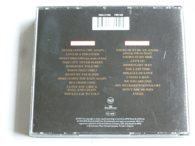 Eurythmics - 1983 - 1989 / Live (3 CD)