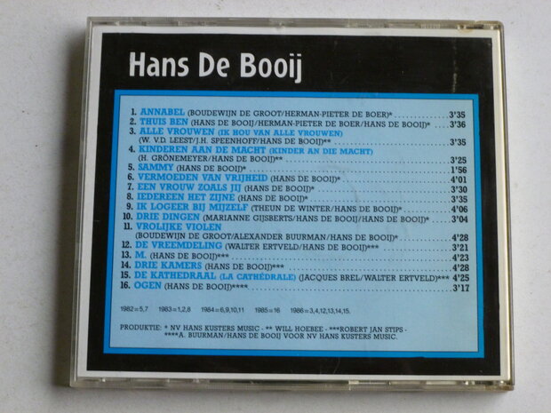 Hans de Booij (CNR) CD