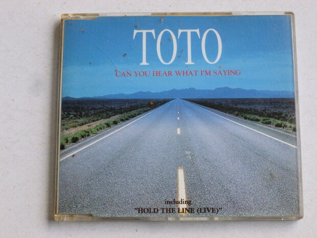 Toto - Can you hear what i'm saying (CD Single)