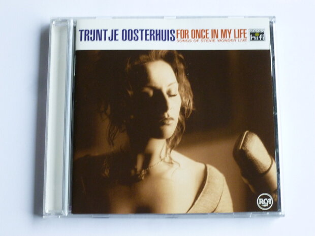 Trijntje Oosterhuis - For once in my life