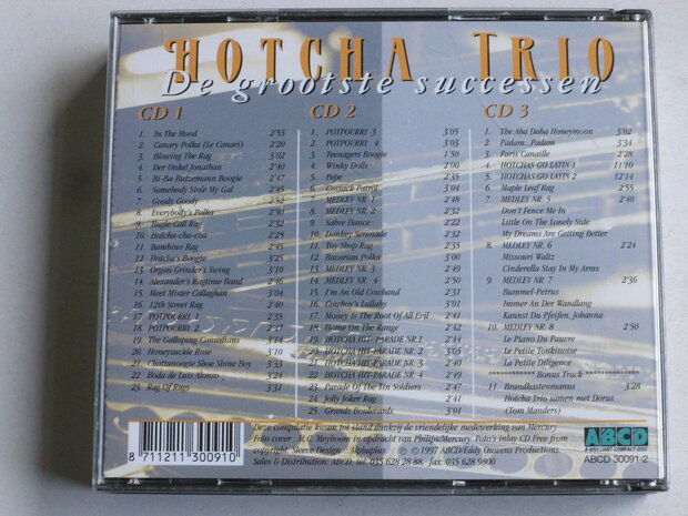 Hotcha Trio - De Grootste Successen (3 CD)