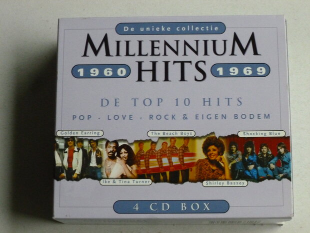 Millennium Hits 1960 - 1969 / Pop, Love, Rock & Eigen Bodem (4 CD)