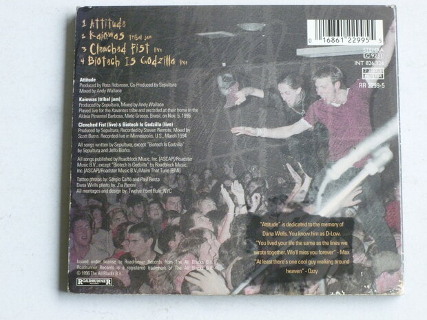 Sepultura - Attitude (CD Single)