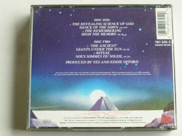 Yes - Tales from Topographic Oceans (2 CD)