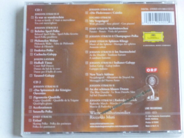 New Year's Concert 2004 / Riccardo Muti (2CD) Nieuw