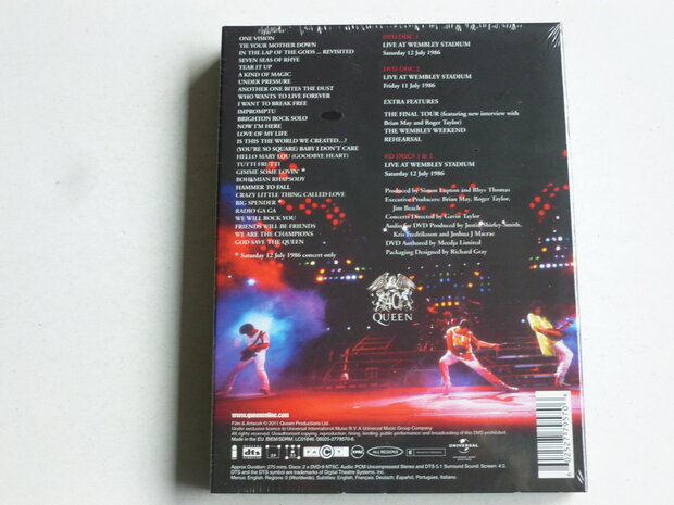 Queen - Live at Wembley Stadium / 25th Anniversary Edition (2CD + 2DVD) Nieuw