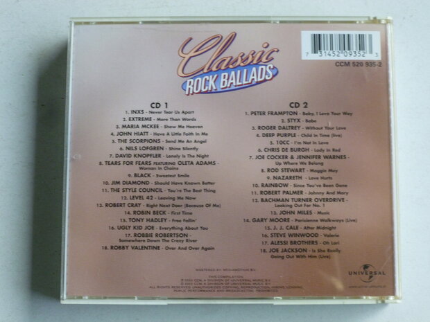 Classic Rock Ballads (2 CD)