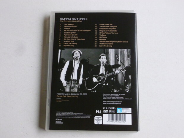 Simon & Garfunkel - The Concert in Central Park (DVD)