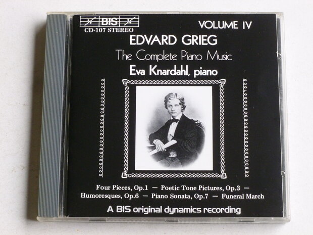 Grieg - The Complete Piano Music vol. IV / Eva Knardahl