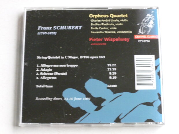 Schubert - String Quintet / Pieter Wispelwey, Orpheus Quartet