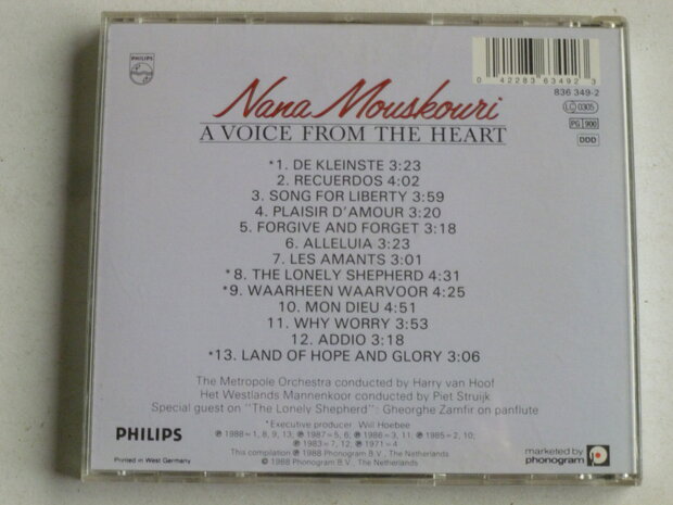 Nana Mouskouri - A Voice from the Heart