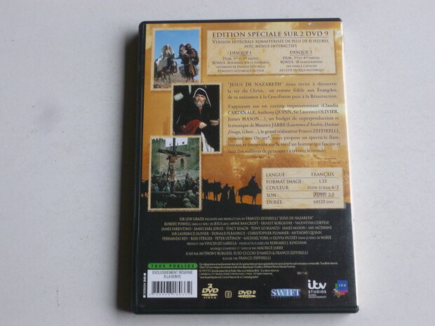 Jesus de Nazareth - Franco Zeffirelli (2 DVD) niet Nederl. ondert.