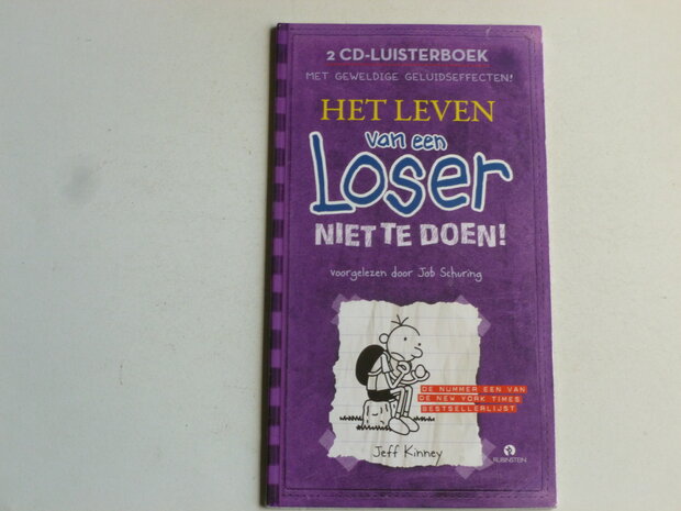 Het Leven van een Loser - niet te doen! (2 CD Luisterboek) nieuw