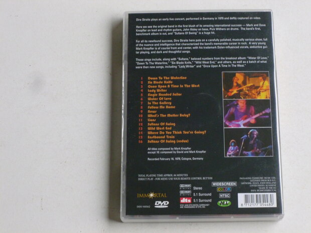 Dire Straits - Sultans of Swing / Live in Germany (DVD)