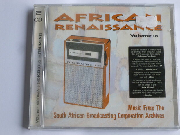 African Renaissance volume 10 (2 CD) Nieuw