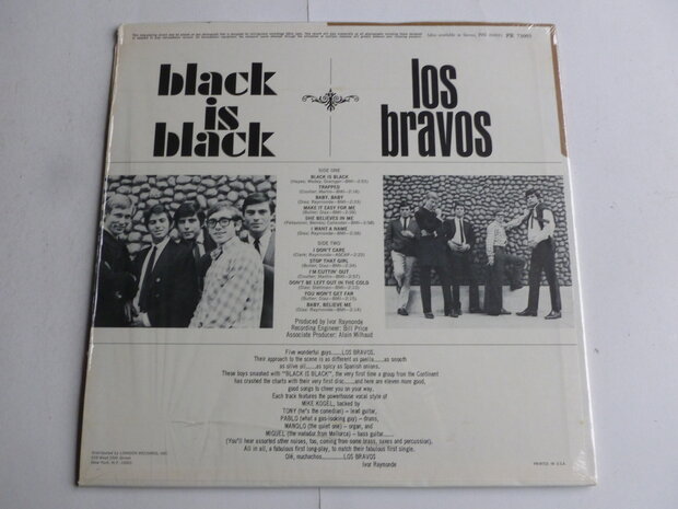 Los Bravos - Black is Black (LP)