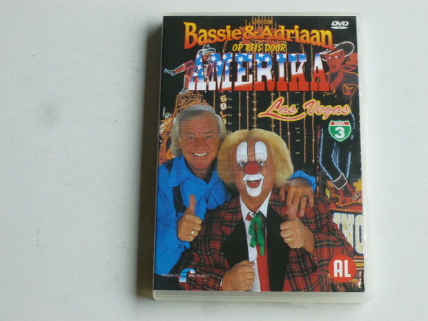 Bassie & Adriaan - op reis door Amerika / Las Vegas Deel 3 (DVD)