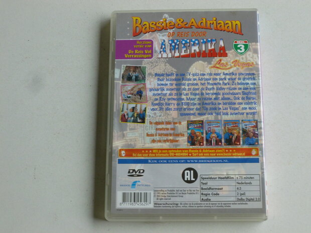 Bassie & Adriaan - op reis door Amerika / Las Vegas Deel 3 (DVD)