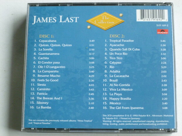 James Last - The Tropical Collection (2CD)