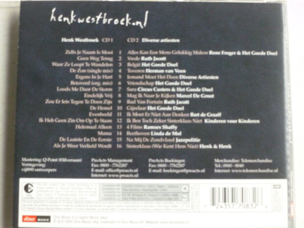 Henk Westbroek - henkwestbroek.nl (2 CD)