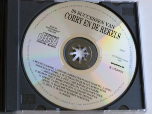 Corry en de Rekels - 30 Successen van (2 CD)