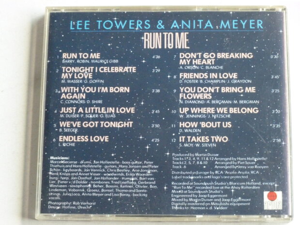 Lee Towers & Anita Meyer - Run to me