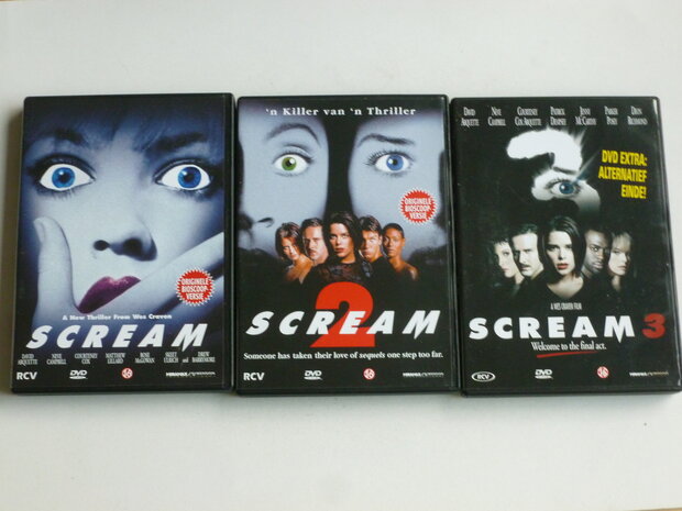 Scream I, 2, 3 The Collectors Box (3 DVD)