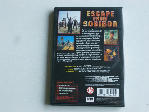 Escape from Sobibor - Rutger Hauer, Joanna Pacula (DVD)