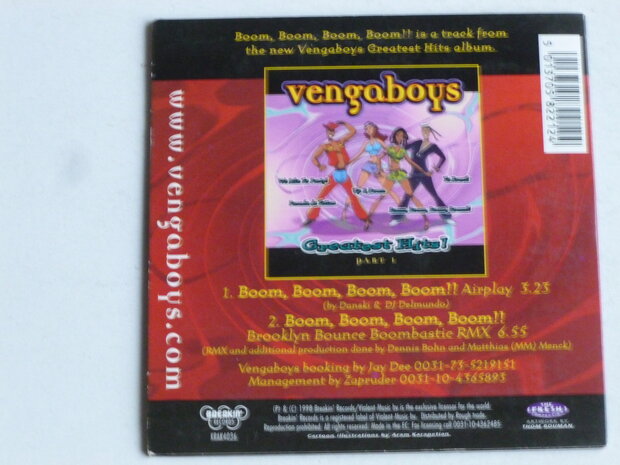 Vengaboys - Boom Boom Boom Boom!! (CD Single)