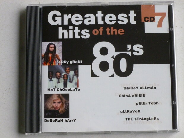 Greatest Hits of the 80's CD7