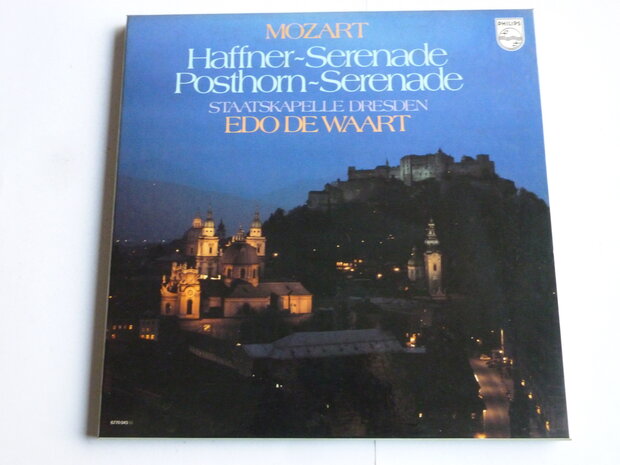 Mozart - Haffner serenade / Edo de Waart (2 LP)