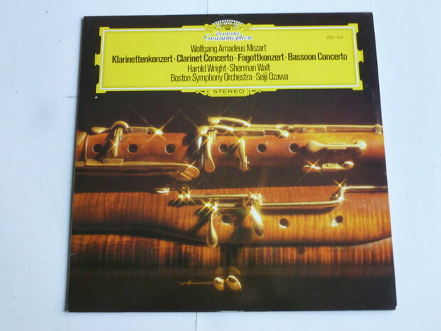 Mozart - Klarinettenkonzert / Harold Wright, Ozawa (LP)