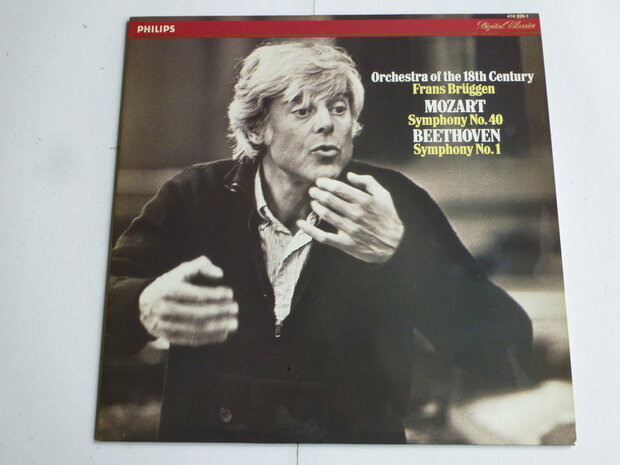 Mozart - Symphony 40 / Frans Brüggen (LP)