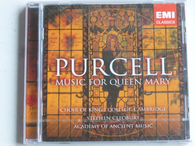 Purcell - Music for Queen Mary / King's College Stephen Cleobury (nieuw)