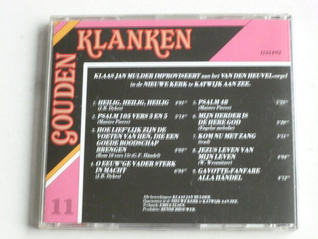 Klaas Jan Mulder - improviseert / Gouden Klanken 11