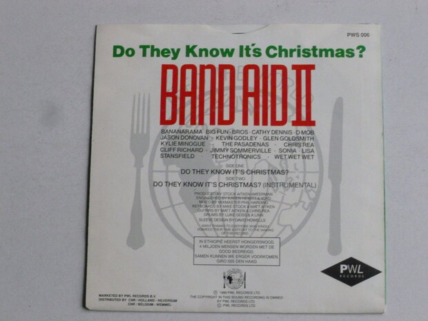 Band Aid II - Do they know it's Christmas? (vinyl single)