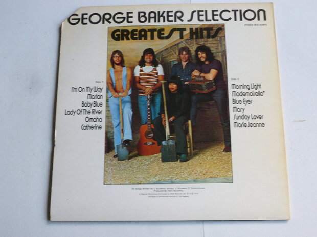 George Baker Selection - Greatest Hits (LP) star collection