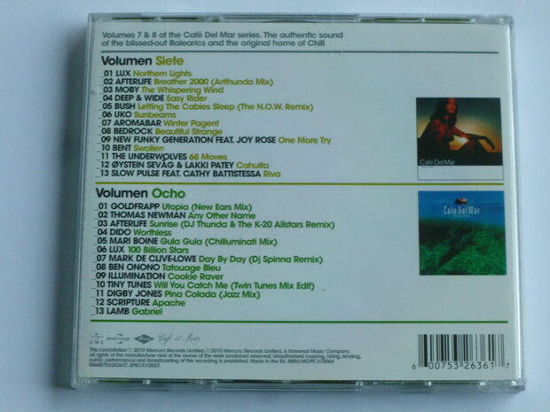 Cafe del Mar Ibiza - Volumen Siete y Ocho (2 CD)