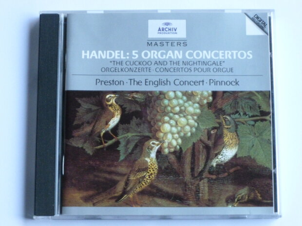 Handel - 5 Organ Concertos / Preston, Pinnock