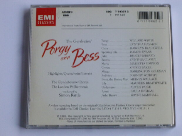 The Gershwins' Porgy and Bess / Simon Rattle