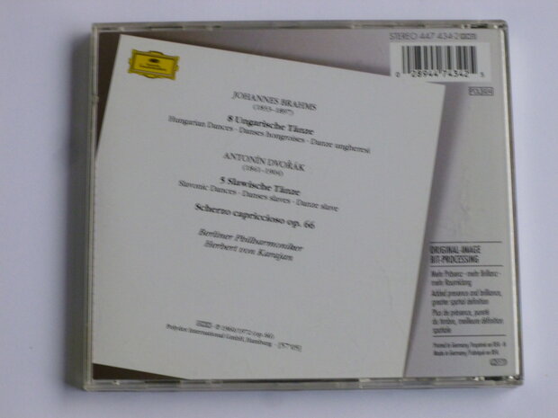 Brahms - 8 ungarische tänze / Dvorak -  Herbert von Karajan