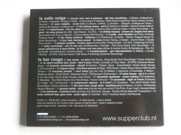 Supperclub presents; Lounge 3 (2 CD)