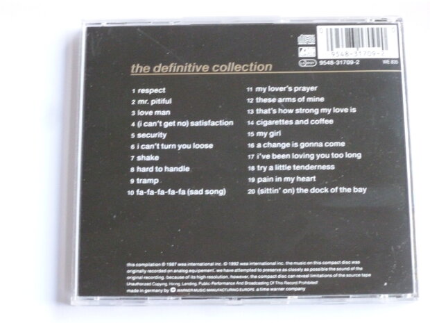 Otis Redding - The Definitive Collection / The dock of the bay