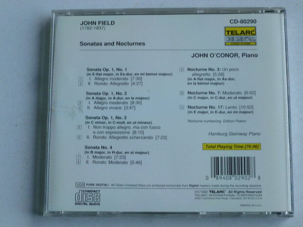 John Field - Sonatas and Nocturnes / John O' Conor