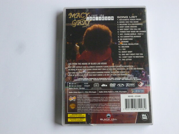 Macy Gray - Live in Las Vegas (DVD)
