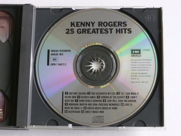 Kenny Rogers - 25 Greatest Hits (2 CD)