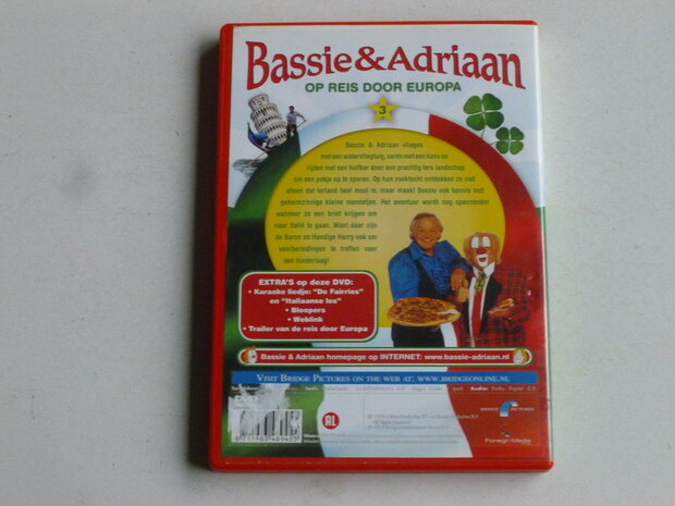 Bassie & Adriaan - op reis door Europa 3 / op zoek in Ierland en Italie (DVD)