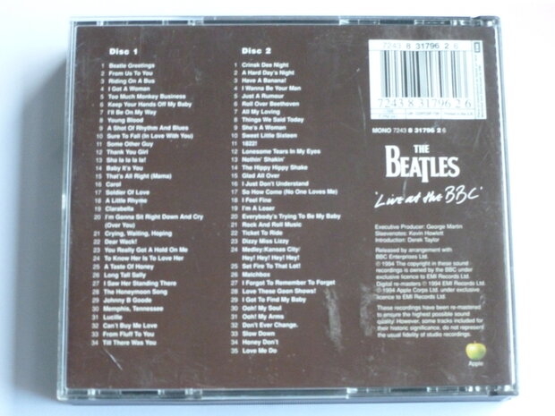 The Beatles - Live at the BBC (2 CD)